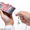 AD-USB30LCFW / USB Type-C to Lightning変換アダプタ（MFi認証・ストラップ付き・ホワイト）