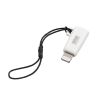 AD-USB30LCFW / USB Type-C to Lightning変換アダプタ（MFi認証・ストラップ付き・ホワイト）