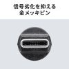 AD-USB34CCFBK / USB2.0 Type-Cアダプタ（540度回転・240W・ブラック）