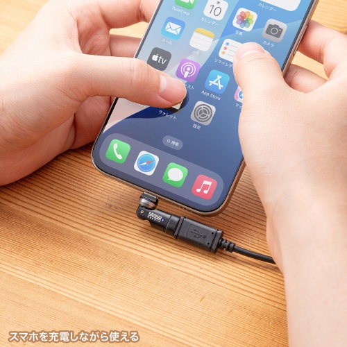 AD-USB34CCFBK / USB2.0 Type-Cアダプタ（540度回転・240W・ブラック）