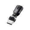 AD-USB34CCFBK USB2.0 Type-Cアダプタ(540度回転・240W・ブラック) AD-USB34CCFBK / USB2.0 Type-Cアダプタ(540度回転・240W・ブラック)