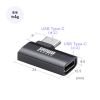 AD-USB35CCFLY Type-C変換アダプタ(CtoC・L字横挿し・40Gbps・240W) AD-USB35CCFLY / Type-C変換アダプタ(CtoC・L字横挿し・40Gbps・240W)