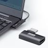 AD-USB35CCFLY Type-C変換アダプタ(CtoC・L字横挿し・40Gbps・240W) AD-USB35CCFLY / Type-C変換アダプタ(CtoC・L字横挿し・40Gbps・240W)