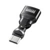 AD-USB37CAFBK USB2.0 Type-C変換アダプタ(AtoC・540度回転) AD-USB37CAFBK / USB2.0 Type-C変換アダプタ(AtoC・540度回転)