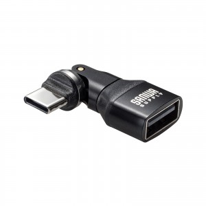 AD-USB37CAFBK / USB2.0 Type-C変換アダプタ(AtoC・540度回転)