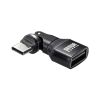 AD-USB37CAFBK USB2.0 Type-C変換アダプタ(AtoC・540度回転) AD-USB37CAFBK / USB2.0 Type-C変換アダプタ(AtoC・540度回転)