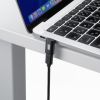 AD-USB38CCFL / Type-C変換アダプタ（CtoC・L字垂直・40Gbps・240W）