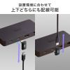 AD-USB38CCFL / Type-C変換アダプタ（CtoC・L字垂直・40Gbps・240W）