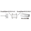 AD10-25 RS-232Cミニワイヤリング AD10-25 / RS-232Cミニワイヤリング