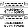 AD25S-FFK ジェンダーチェンジャー(D-sub25pinメスメス) AD25S-FFK / ジェンダーチェンジャー(D-sub25pinメスメス)