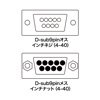 AD9S-MFK / ジェンダーチェンジャー(D-sub9pinコネクタオスメス)