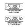 ADHD15S-MM ジェンダーチェンジャー ADHD15S-MM / ジェンダーチェンジャー
