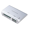 ADR-11U2SV USB2.0 11in1カードリーダライタ(シルバー) ADR-11U2SV / USB2.0 11in1カードリーダライタ(シルバー)