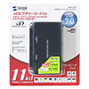 ADR-11U2 USB2.0 11in1カードリーダライタ(ブラック) ADR-11U2 / USB2.0 11in1カードリーダライタ(ブラック)