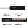 ADR-3ML35BK USB3.0カードリーダー(ブラック) ADR-3ML35BK / USB3.0カードリーダー(ブラック)
