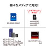 ADR-3ML35BK USB3.0カードリーダー(ブラック) ADR-3ML35BK / USB3.0カードリーダー(ブラック)
