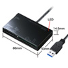 ADR-3ML35BK USB3.0カードリーダー(ブラック) ADR-3ML35BK / USB3.0カードリーダー(ブラック)
