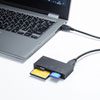 ADR-3ML50BK USB3.1 マルチカードリーダー(ブラック) ADR-3ML50BK / USB3.1 マルチカードリーダー(ブラック)