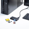 ADR-3ML50BK USB3.1 マルチカードリーダー(ブラック) ADR-3ML50BK / USB3.1 マルチカードリーダー(ブラック)