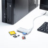 ADR-3ML50W USB3.1 マルチカードリーダー(ホワイト) ADR-3ML50W / USB3.1 マルチカードリーダー(ホワイト)