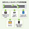 ADR-3ML50W USB3.1 マルチカードリーダー(ホワイト) ADR-3ML50W / USB3.1 マルチカードリーダー(ホワイト)
