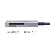 ADR-3MSD2S USB3.2 Gen1 カードリーダー ADR-3MSD2S / USB3.2 Gen1 カードリーダー