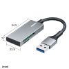 ADR-3MSD2S USB3.2 Gen1 カードリーダー ADR-3MSD2S / USB3.2 Gen1 カードリーダー
