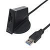 ADR-3MSRO1BK USB3.2 Gen1 カードリーダー(読み込み専用) ADR-3MSRO1BK / USB3.2 Gen1 カードリーダー(読み込み専用)