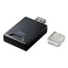 ADR-3SD4BK UHS-II対応SDカードリーダー(USB Aコネクタ) ADR-3SD4BK / UHS-II対応SDカードリーダー(USB Aコネクタ)