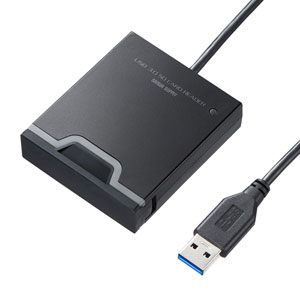 ADR-3SDUBKN【USB3.2 Gen1 SDカードリーダー】大切なメディアをホコリから守る。USB 5Gbpsに対応したマルチカードリーダー。｜ サンワサプライ株式会社