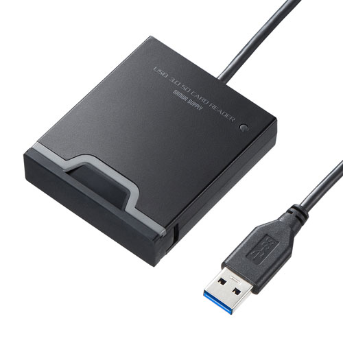 ADR-3SDUBKN【USB3.2 Gen1 SDカードリーダー】大切なメディアをホコリから守る。USB 5Gbpsに対応したマルチカード リーダー。｜サンワサプライ株式会社