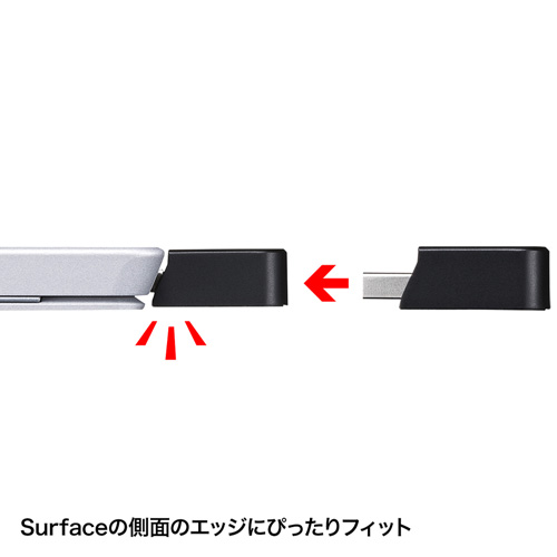 ADR-3SSDUBK / Surface専用カードリーダー付きUSBハブ（ブラック）
