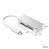 ADR-3TCML36S USB TypeC カードリーダー(シルバー) ADR-3TCML36S / USB TypeC カードリーダー(シルバー)