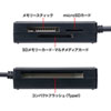 ADR-3TCML40BK / USB3.1 Type-C マルチカードリーダー