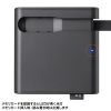 ADR-3TCML41BK SD4.0 UHS-II 対応 Type-C カードリーダー ADR-3TCML41BK / SD4.0 UHS-II 対応 Type-C カードリーダー