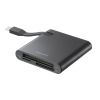 ADR-3TCML41BK SD4.0 UHS-II 対応 Type-C カードリーダー ADR-3TCML41BK / SD4.0 UHS-II 対応 Type-C カードリーダー