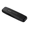ADR-3TCMS6BK USB Type-Cコンパクトカードリーダー ADR-3TCMS6BK / USB Type-Cコンパクトカードリーダー