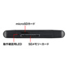 ADR-3TCMS6BK USB Type-Cコンパクトカードリーダー ADR-3TCMS6BK / USB Type-Cコンパクトカードリーダー