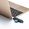 ADR-3TCMS7BKN Type-Cコンパクトカードリーダー(USB 1ポート付き) ADR-3TCMS7BKN / Type-Cコンパクトカードリーダー(USB 1ポート付き)