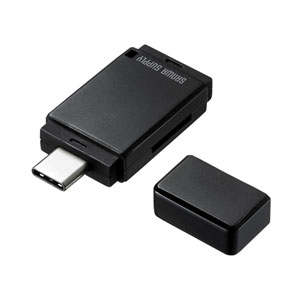 ADR-3TCMS8BK / Type-C microSDカードリーダー