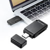 ADR-3TCMS8BK Type-C microSDカードリーダー ADR-3TCMS8BK / Type-C microSDカードリーダー