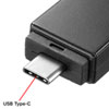 ADR-3TCMS9BK Type-C SD+microSDカードリーダー ADR-3TCMS9BK / Type-C SD+microSDカードリーダー