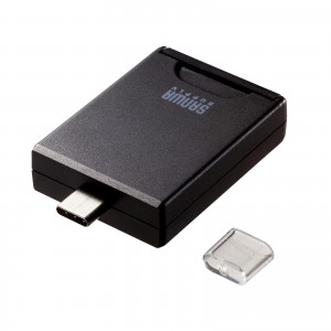 ADR-3TCSD4BK / UHS-II対応SDカードリーダー(USB Type-Cコネクタ)