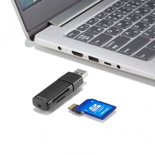 ADR-5MSD1BK / USB 5Gbps カードリーダー