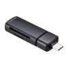 ADR-5TCMSD1BK USB 5Gbps Type-C カードリーダー ADR-5TCMSD1BK / USB 5Gbps Type-C カードリーダー