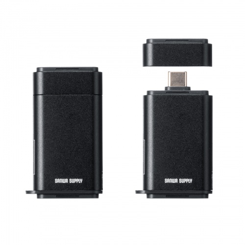 ADR-5TCMSD2BK / UHS-II対応 USB Type-C カードリーダー