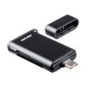 ADR-5TCMSD2BK UHS-II対応 USB Type-C カードリーダー ADR-5TCMSD2BK / UHS-II対応 USB Type-C カードリーダー