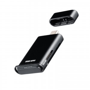 ADR-5TCMSD2BK / UHS-II対応 USB Type-C カードリーダー