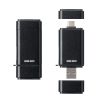 ADR-5TCMSD3BK / UHS-II対応 USB Type-C ＆ USB-A カードリーダー