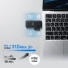 ADR-5TCMSD3BK UHS-II対応 USB Type-C & USB-A カードリーダー ADR-5TCMSD3BK / UHS-II対応 USB Type-C & USB-A カードリーダー